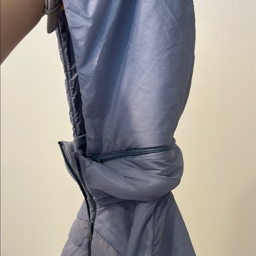 Lululemon Hooded Quilted Puffer Jacket in Dusty Blue - Picture 6 of 6